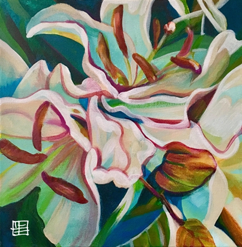 "Lilies" by M.F.G. BURT